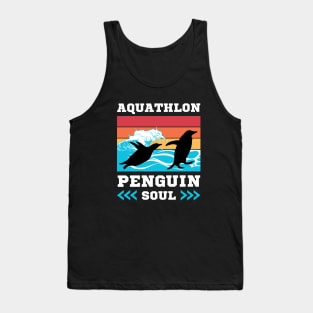 Aquathlon penguin soul Tank Top